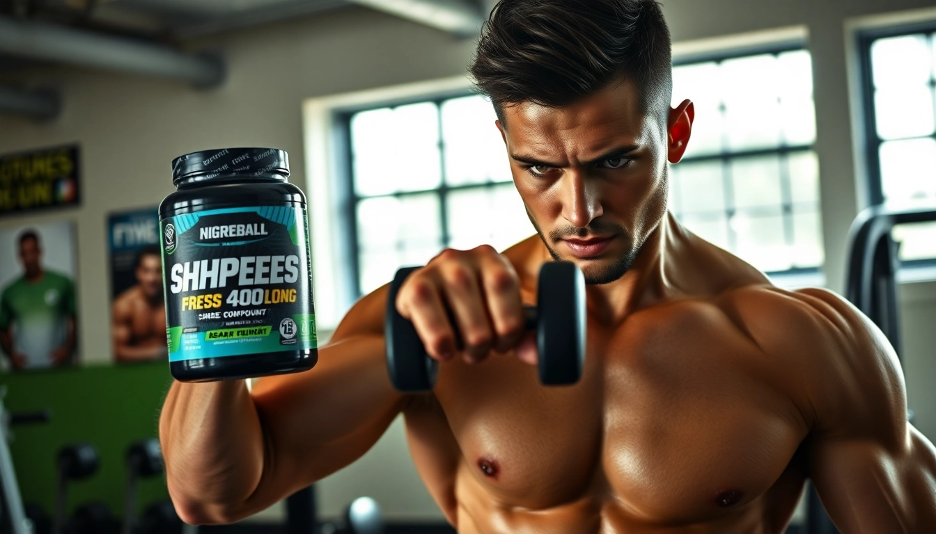 Shredbal 400 Shred Long Compound fördert kraftvolle Fitnessaktivitäten.