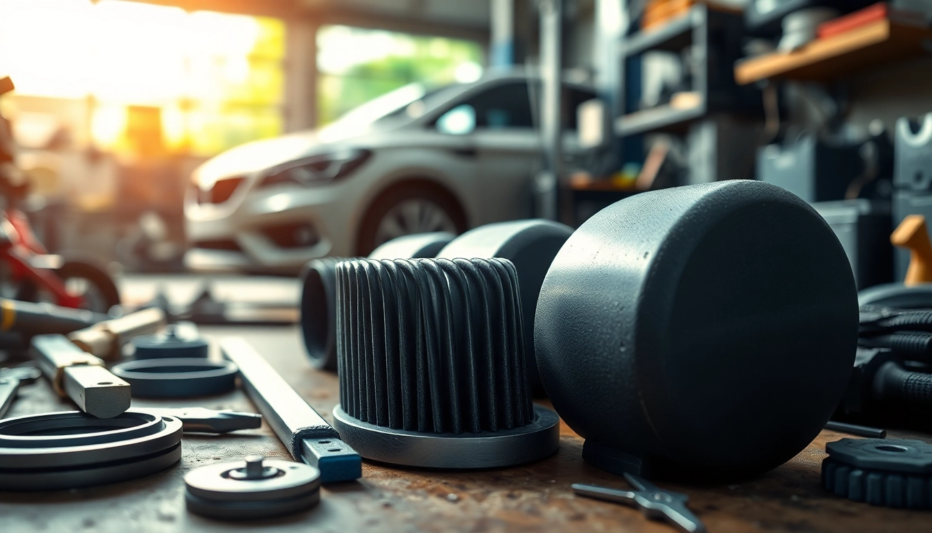Auto Kufen in einer Werkstatt dargestellt, die Qualität und Handwerkskunst betont.