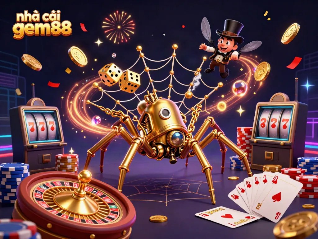 Experience the thrill of nhà cái gem88 with vibrant casino elements and immersive gameplay.