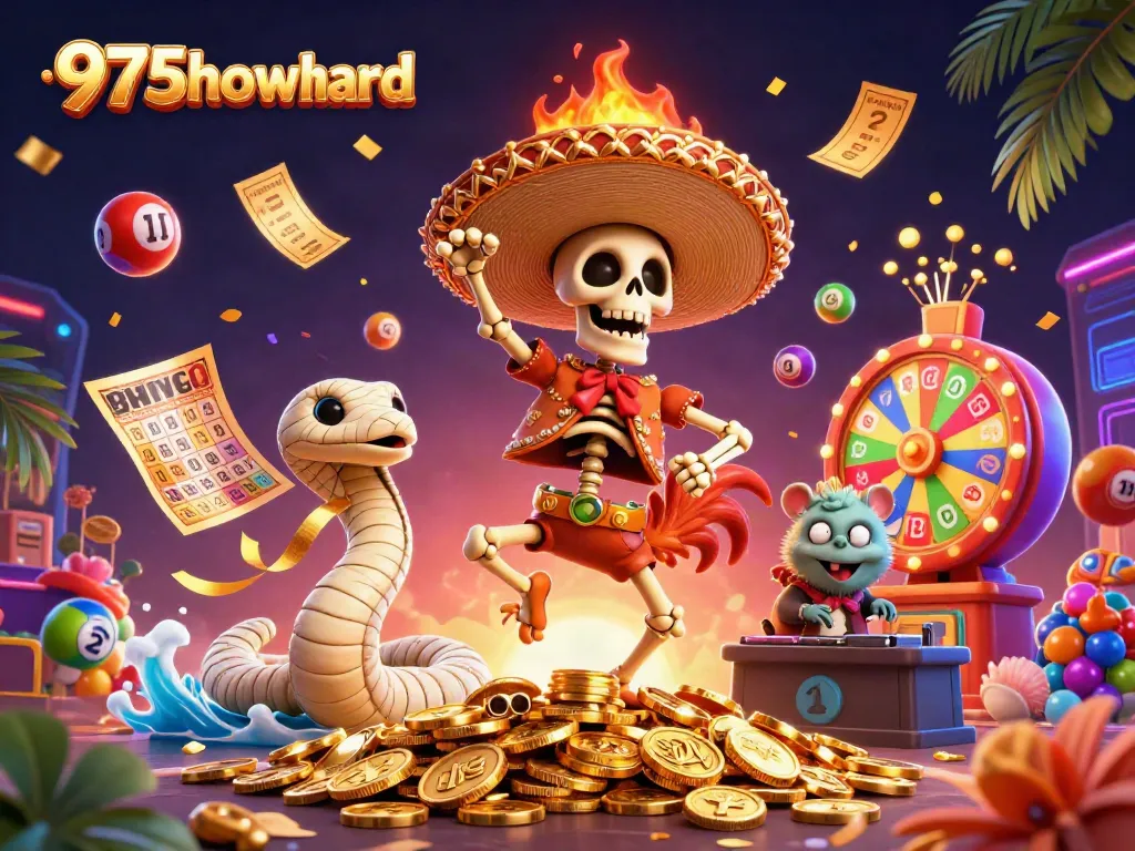 Celebrate the excitement of gambling at 975howard with thrilling characters and vibrant games!