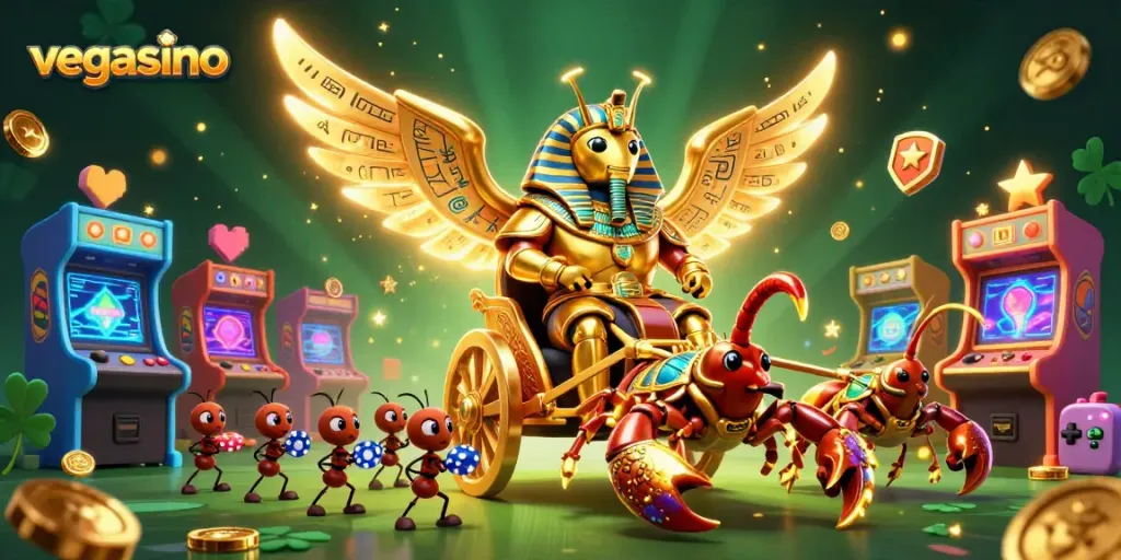 Engage with vegasino through dynamic gaming adventures featuring engaging characters and vibrant illustrations.